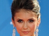 Nina Dobrev Emmy Awards Red Carpet Hairstyle 2010