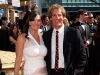 Scott Bakula and Guest on Emmy Awards Red Carpet 2010