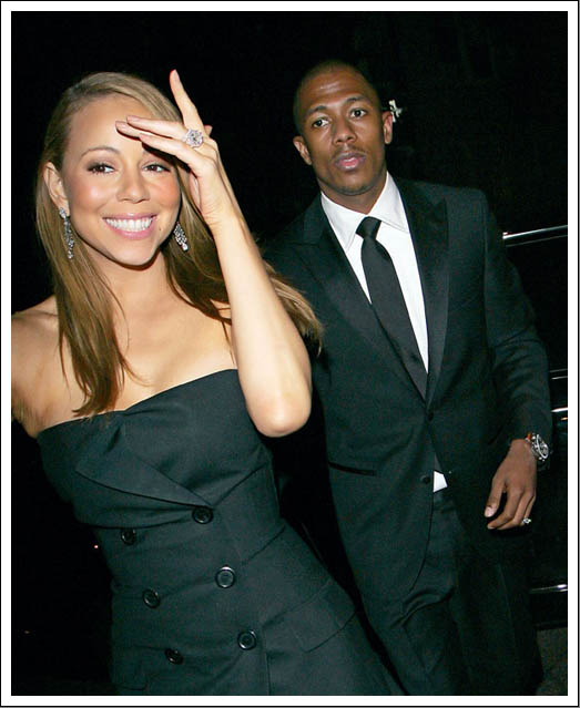 nick cannon mariah tattoo. Nick Cannon and Mariah Carey