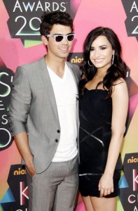 Joe Jonas and Demi Lovato Together