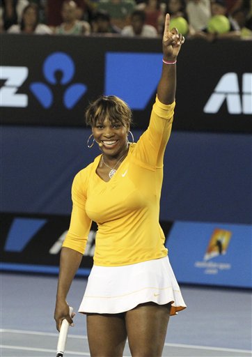 Serena Williams at Australian Open