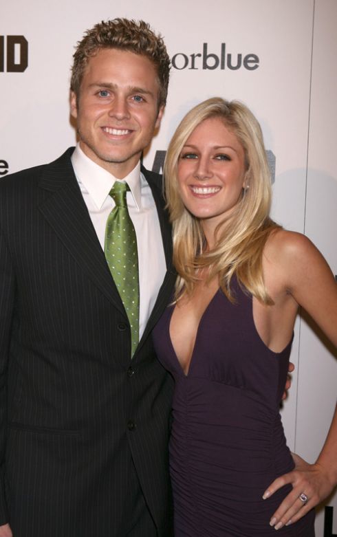 heidi montag and spencer pratt on the red carpet