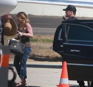 hilary duff and mike comrie honeymoon