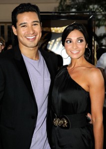 Mario Lopez and Girlfriend Courtney Mazza