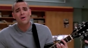 Puck on Glee