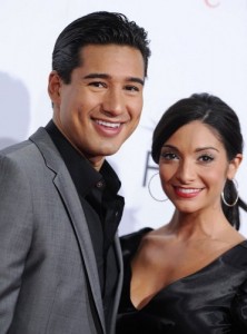 Mario Lopez and Courtney Mazzo