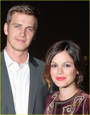 Rachel Bilson and Hayden Christensen