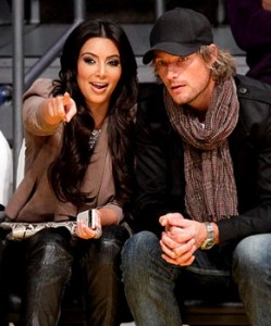 Kim Kardashian and Gabriel Aubry Together