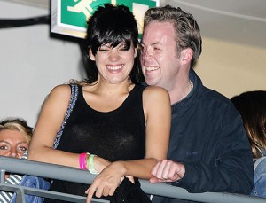 Lily Allen and Sam Cooper