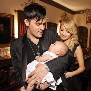 Nicole Richie Joel Madden and Son Harlow