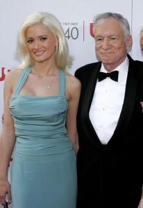 Hugh Hefner and Holly Madison