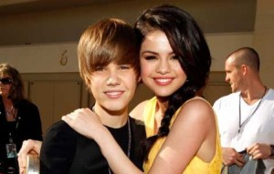 Justin Bieber and Selena Gomez