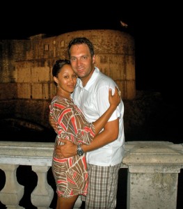 Tamera Mowry and Adam Housely