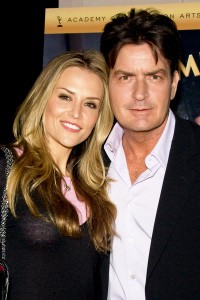 Charlie Sheen and Brooke Mueller