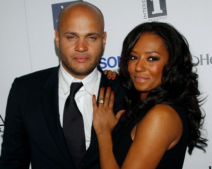 Melanie Brown and Stephen Belafonte