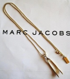 Marc Jacobs Wish Bone Necklace