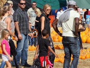 Heidi Klum Seal and Kids 