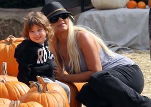 christina aguilera and son Halloween