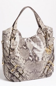 Michael Kors Snake Print bag