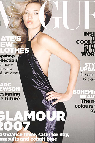 Kate Moss On the Cover of Vogue Japan – First Class Fashionista