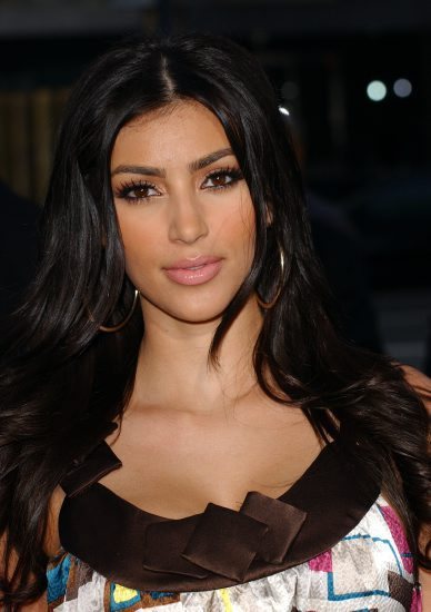 Celebrity Hairstyles: Kim Kardashian Hairstyle Photo – First Class ...
